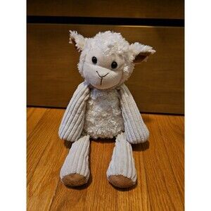 Scentsy Buddy Lenny The Lamb Plush Stuffed Animal Retired Zip Closure